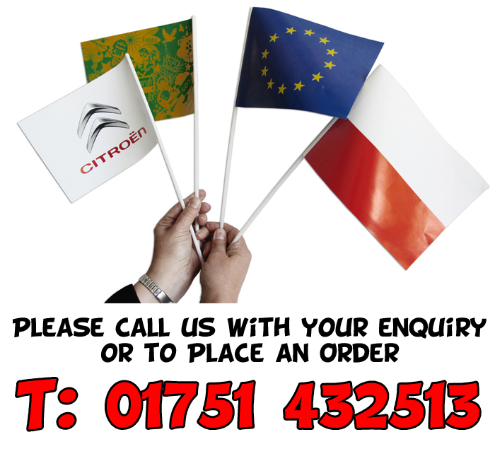 Hand Waving Flags Supplier in York